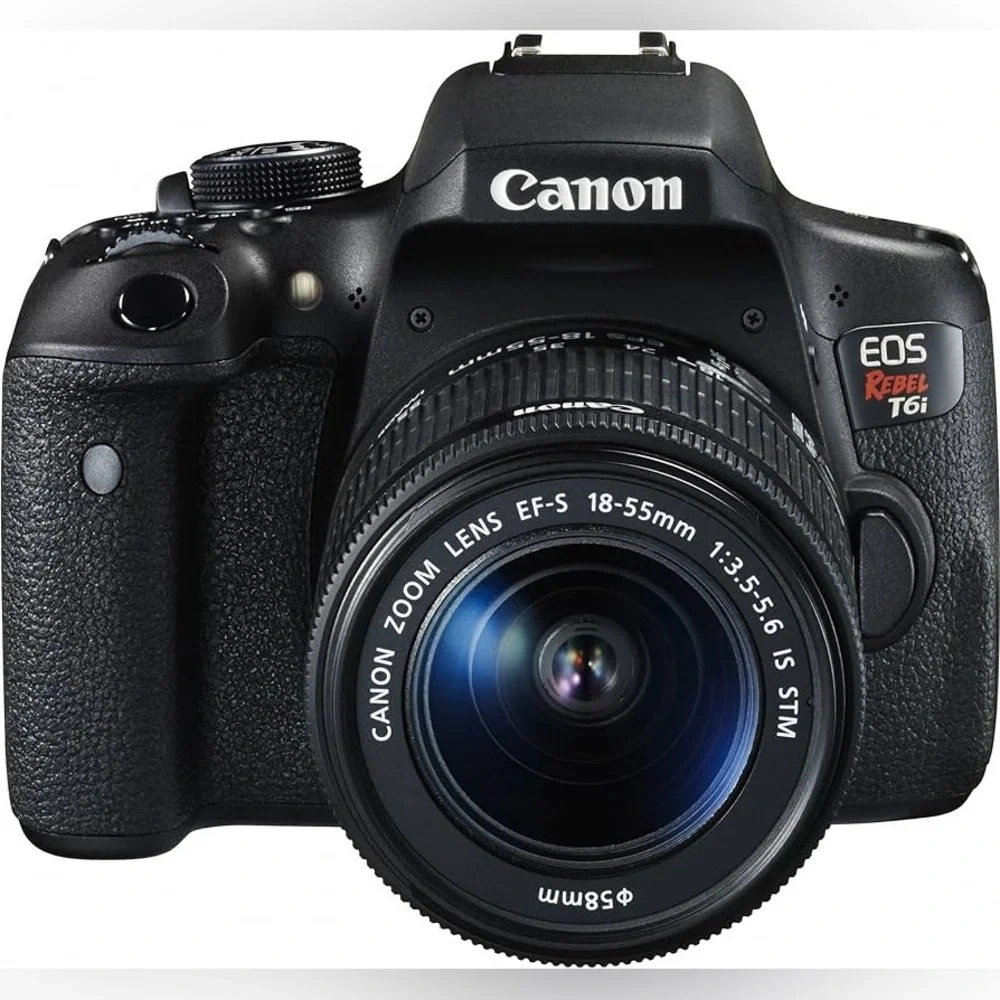 Canon EOS Rebel T6i camera